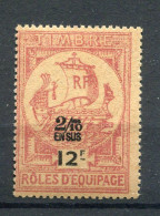 !!! FISCAL, ROLE D'EQUIPAGE N°4 NEUF** - Stamps