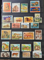 Collection De Timbres Sur Le Thème Des Animaux. - Collections (without Album)