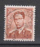 COB 1028 Oblitération Centrale STEENOKKERZEEL - 1953-1972 Bril