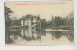 RESSONS SUR MATZ (environs) - RICQUEBOURG - Vue Générale Du Château , Bâti Sur Pilotis - Ressons Sur Matz