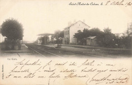 St André De Cubzac * 1901 * La Gare * Ligne Chemin De Fer Gironde - Other & Unclassified