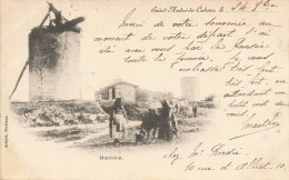 St André De Cubzac * 1901 * Montalon * Moulin à Vent Molen * Villageois - Autres & Non Classés