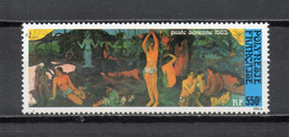 POLYNESIE  PA  N°  186   NEUF SANS CHARNIERE COTE  17.00€     PEINTRE GAUGUIN TABLEAUX - Ongebruikt