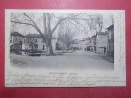 Carte Postale CPA - PONT DE CHERUY (38) - Joli Coin + Facteur Boitier (B325) - Pont-de-Chéruy