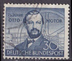 # (150) BRD 1952 75 Jahre Otto Viertackt-Gasmotor O/used (A5-8) - Oblitérés