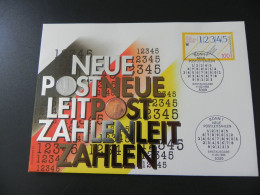 Deutschland Germany Neue Postleitzahlen - 1 Pfennig BRD + DDR 1993 - Numis Letter - Sonstige & Ohne Zuordnung