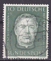 # (201) BRD 1954 Wohlfahrt: Helfer Der Menschheit (V) O/used (A5-8) - Used Stamps