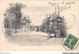 AARP6-0522 -  LOUVIERS - La Rue De La Gare -Vue Du Pont - Louviers