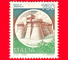 Nuovo - MNH - ITALIA - 1990 - Castelli D'Italia - Rocca Di Urbisaglia - 750 L. - 1981-90:  Nuevos