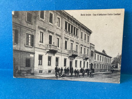 CARTOLINA BUSTO ARSIZIO CASA D'ABITAZIONE ENRICO CANDIANI VS DORNACH 1909. - Varese