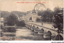 AGAP4-10-0315 - BAR-SUR-SEINE - L'entrée De La Ville - Le Pont Sur La Seine  - Bar-sur-Seine