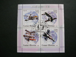 Skylab Saliut  Mir Space. Raumfahrt. Espace # Guinea-Bissau 2006 Used S/s #897 - Other & Unclassified