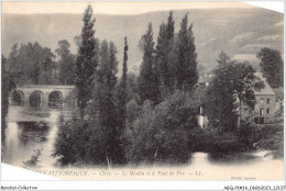 ABQP1-14-0070 - CLECY - Le Moulin Et Le Pont De Vey - Clécy