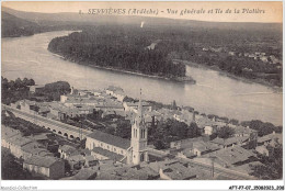 AFTP7-07-0725 - SERIERES - Vue Générale Et Ile De La Platiere - Serrières