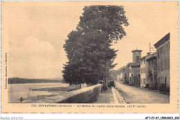 AFTP7-07-0722 - SERIERES - Lerhone Et L'église Saint-sornin - Serrières