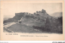 AFTP7-07-0652 - ROCHEMAURE - Ruines Du Vieux Chateau - Rochemaure