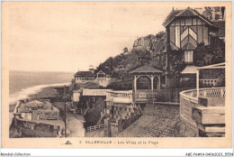 ABEP6-14-0496 - VILLERVILLE - Les Villas Et La Plage - Villerville