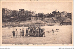 ABEP6-14-0506 - VILLERVILLE-SUR-MER - La Plage à Marée Basse - Villerville