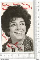 PG / Vintage // PHOTO MICHELINE DAX Avec AUTOGRAPHE  MICHELINE ETEVENON - Beroemde Personen