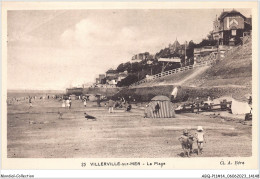 ABQP11-14-1075 - VILLERVILLE SUR MER - La Plage - Villerville