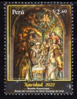 Peru - 2022 - Christmas - Mint Stamp - Peru