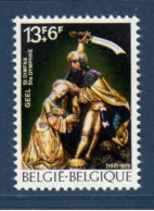 Belgique, België, **, Yv 1783, Mi 1840, SG 2410, Décapitation De Sainte Dymphna, Patronne De Gheel, Détail Du Retable, - Christianity