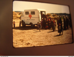 Guerre Algérie Aide Croix Rouge Française Années  60 - Diapositive