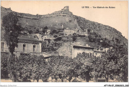 AFTP8-07-0755 - LE TEIL - Vue Générale Des Ruines - Le Teil