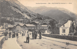 65-CAUTERETS-AVENUE DE LA GARE-ANIMEE-N°6030-B/0353 - Cauterets