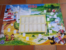 EH69 - POSTER COLLECTEUR JACKY - DISNEY MICKEY - 60 X 84 CM - 1986 - Albumes & Catálogos