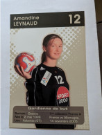 CP - Handball équipe De France Féminine  Amandine Leynaud - Balonmano