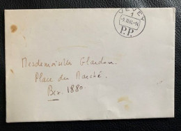 20351 - Lettre Cachet P.P. Vevey 1 09.11.1964 Pour Bex - Poststempel