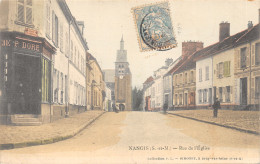 77-NANGIS-RUE DE L EGLISE-N°6030-H/0125 - Nangis