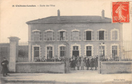 77-CHATEAU LANDON-ECOLE DES FILLES-N°6030-F/0195 - Chateau Landon