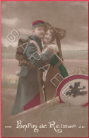 ''Enfin De Retour'' (Circulé En 1914) (2) - Patriotic