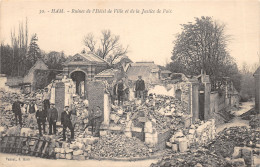 80-HAM-RUINES HOTEL DE VILLE-ANIMEE-N°6031-B/0127 - Ham