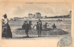 80-LE CROTOY-JOURNEE A LA PLAGE-FORT DE SABLE-N°6031-A/0369 - Le Crotoy