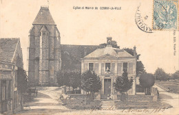 78-CERNAY LA VILLE-EGLISE ET MAIRIE-N°6030-H/0333 - Cernay-la-Ville