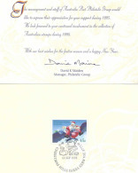 Postzegels > Oceanië > Australië > 1990-99 Elizabeth II > Felicitatiekaart Met 1 Postzegel (16939) - Storia Postale