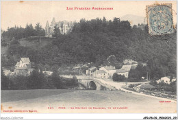 AFRP8-09-0763 - FOIX - Le Château De Bellissen - Vu De L'arget - Foix