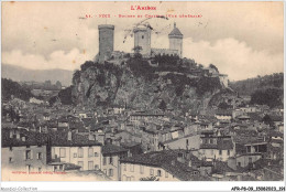 AFRP8-09-0748 - L'ariège - FOIX - Rocher Et Château - Vue Générale - Foix