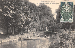 91-ETRECHY-CANOE SUR LA JUINE-N°6031-E/0247 - Etrechy