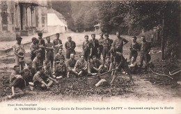 Verberie Camp Ecole De Scoutisme Français De Cappy Comment Employer La Hache Bûcheronnage - Verberie
