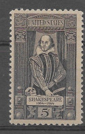 USA 1964.  Shakespeare Sc 1250  (**) - Nuevos