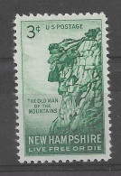 USA 1955.  Viejo De La Montaña Sc 1068  (**) - Unused Stamps