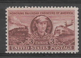 USA 1950.  Ferroviarios Sc 993  (**) - Unused Stamps