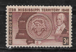 USA 1948.  Mississippi Sc 955  (**) - Unused Stamps