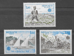 Monaco 1979.  Europa Mi 1375-77  (**) - 1979