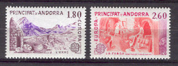 Andorra -Franc 1983 Europa. Y=313-14 E=334-35 (**) - 1983