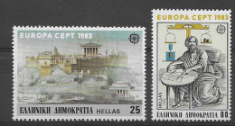 Grecia 1983.  Europa Mi 1513-14  (**) - Nuevos